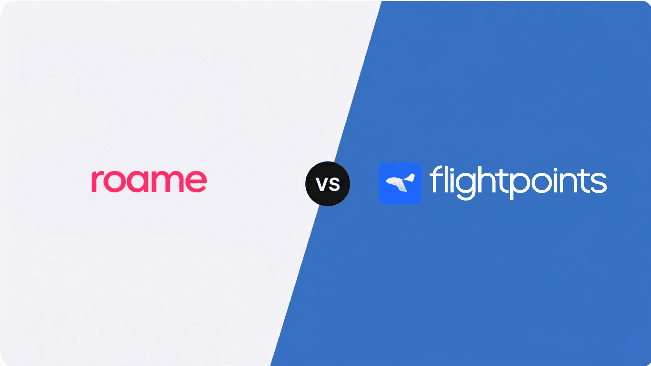 Roame vs Flightpoints – Award Flight Search - Flightpoints